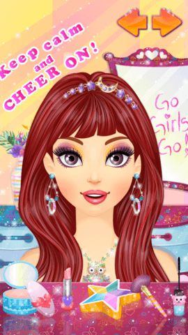 Spa level with skincare tools and facial treatment options