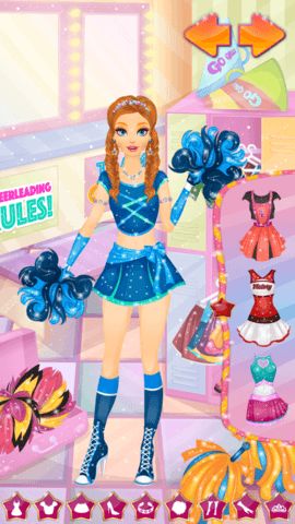 Makeup level featuring lipstick, eye makeup, and accessories