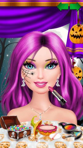 Spa stage with facial masks and skin care before party styling