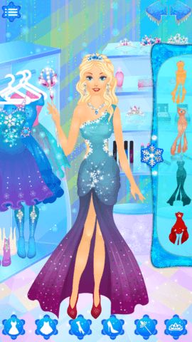 Makeup stage with eye shadow lipstick blush and winter glam options